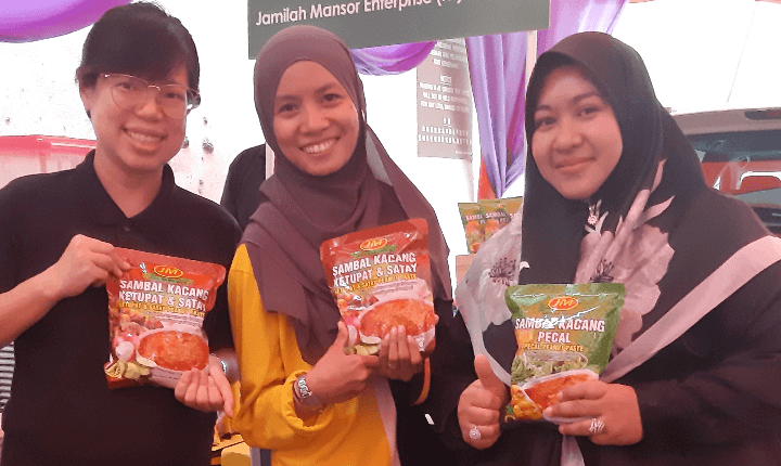 JM - Jamilahmansor - sambal kacang, pecal - ketupat dan satay - muslim produk - IAT - ipoh perak - kacang - jimat - mudah - enak